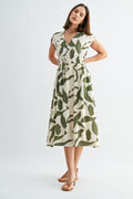 KLD KD52889-GREEN DRESS