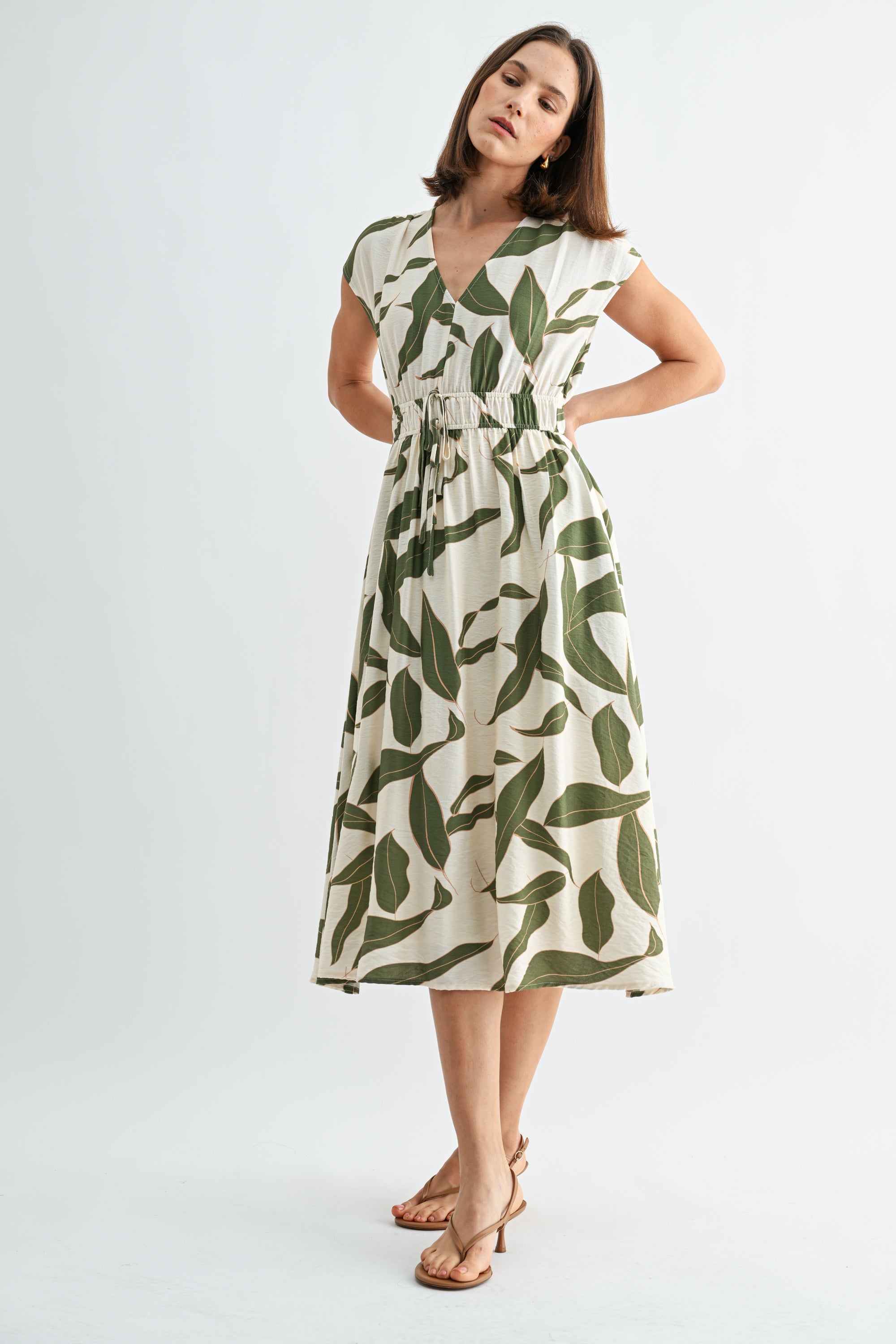 KLD KD52889-GREEN DRESS