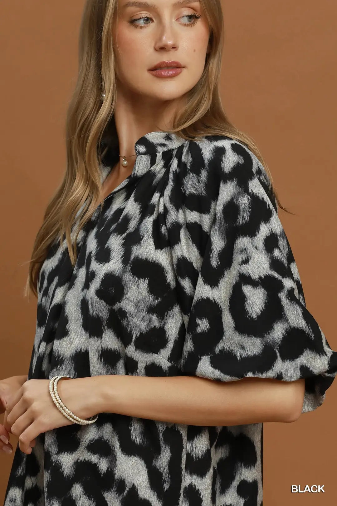 UMGEE ANIMAL PRINT TOP C6874