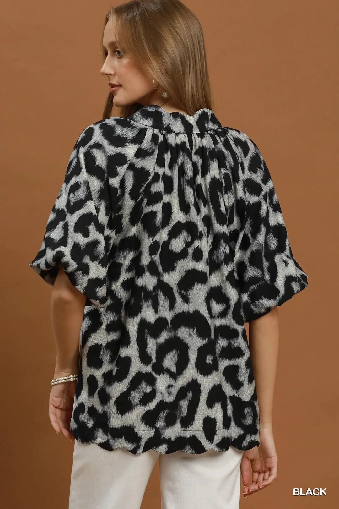 UMGEE ANIMAL PRINT TOP C6874