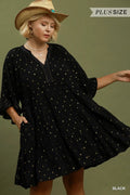 UMGEE BLACK DRESS WC6884