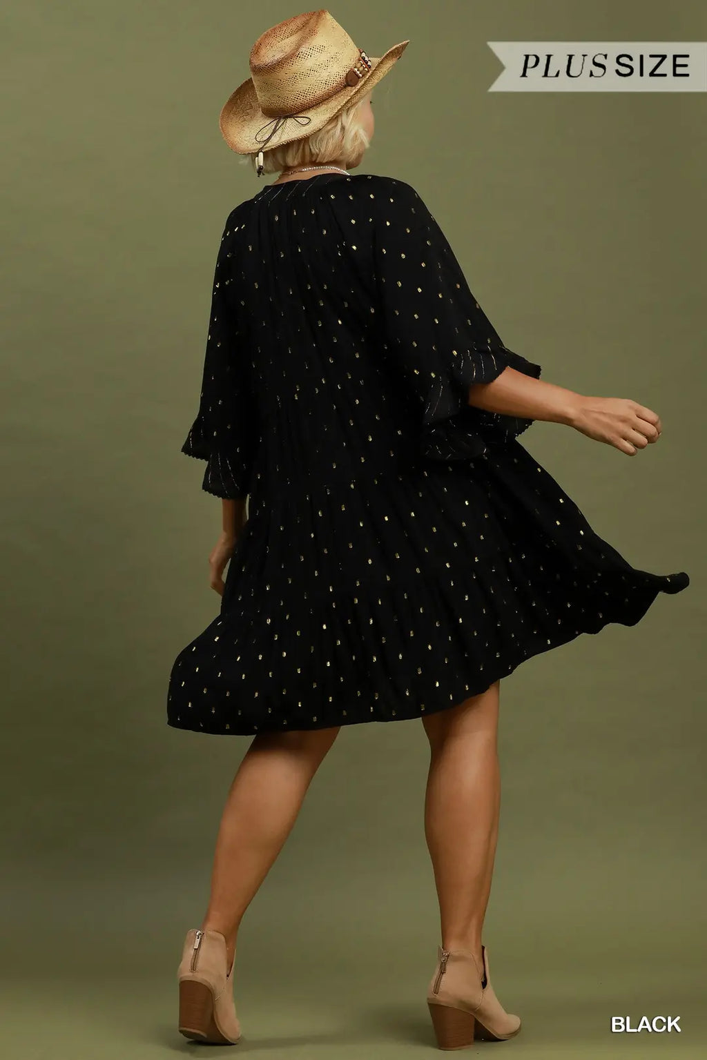 UMGEE BLACK DRESS WC6884