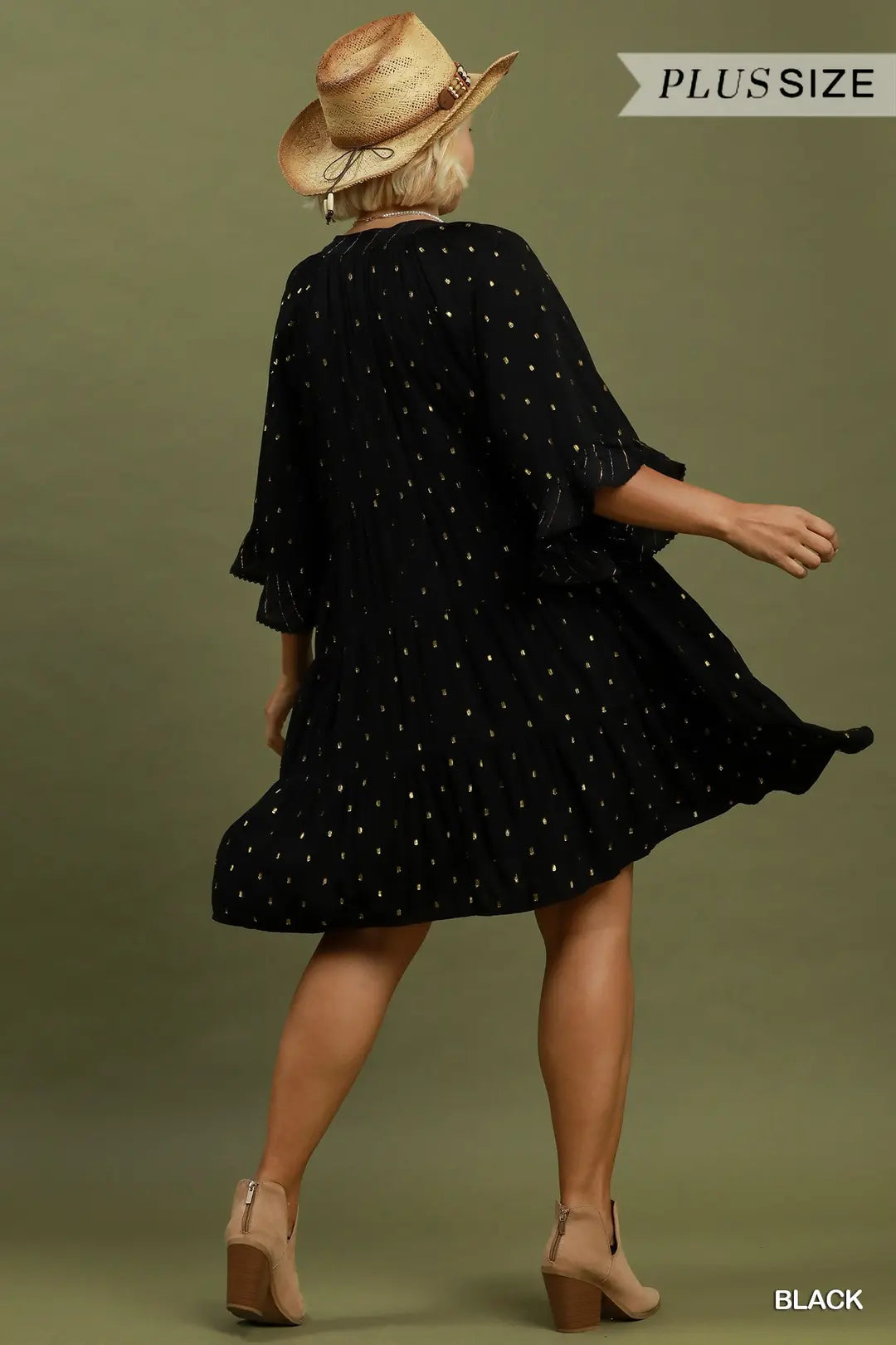 UMGEE BLACK DRESS WC6884