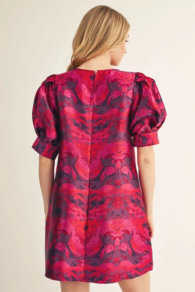 JODIFL MAGENTA DRESS G16258