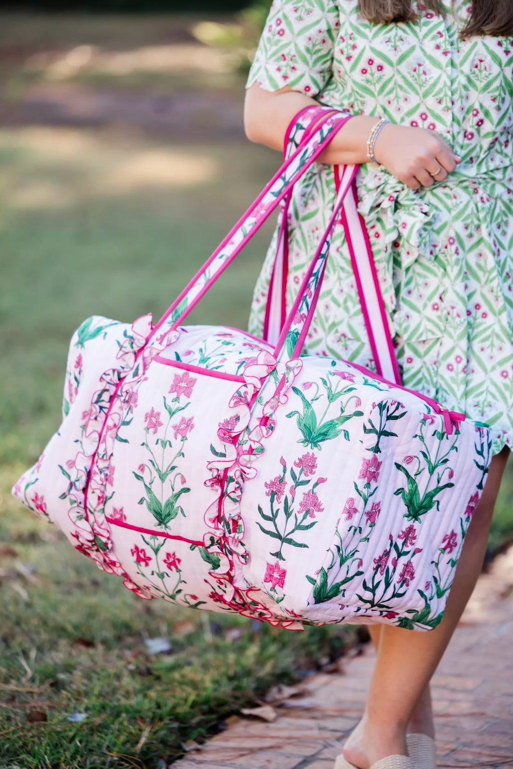 HOG ROSE D'IRIS LUXE DUFFLE BAG