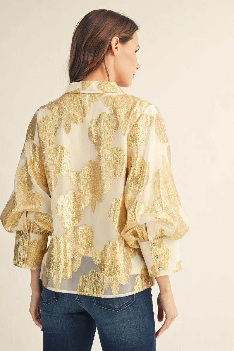 JODIFL IVORY TOP G16096-1
