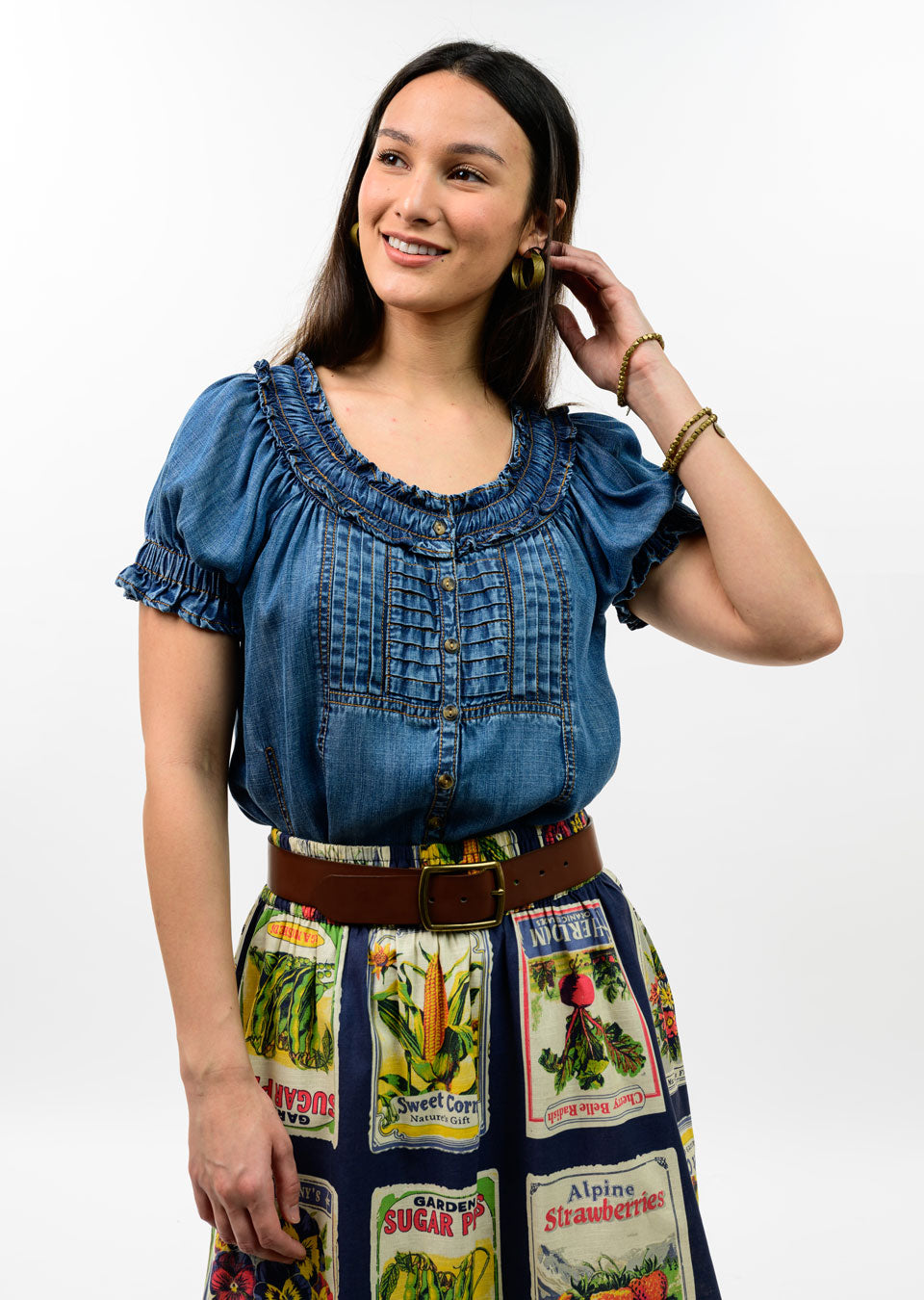 Ivy Jane Denim Top 621600