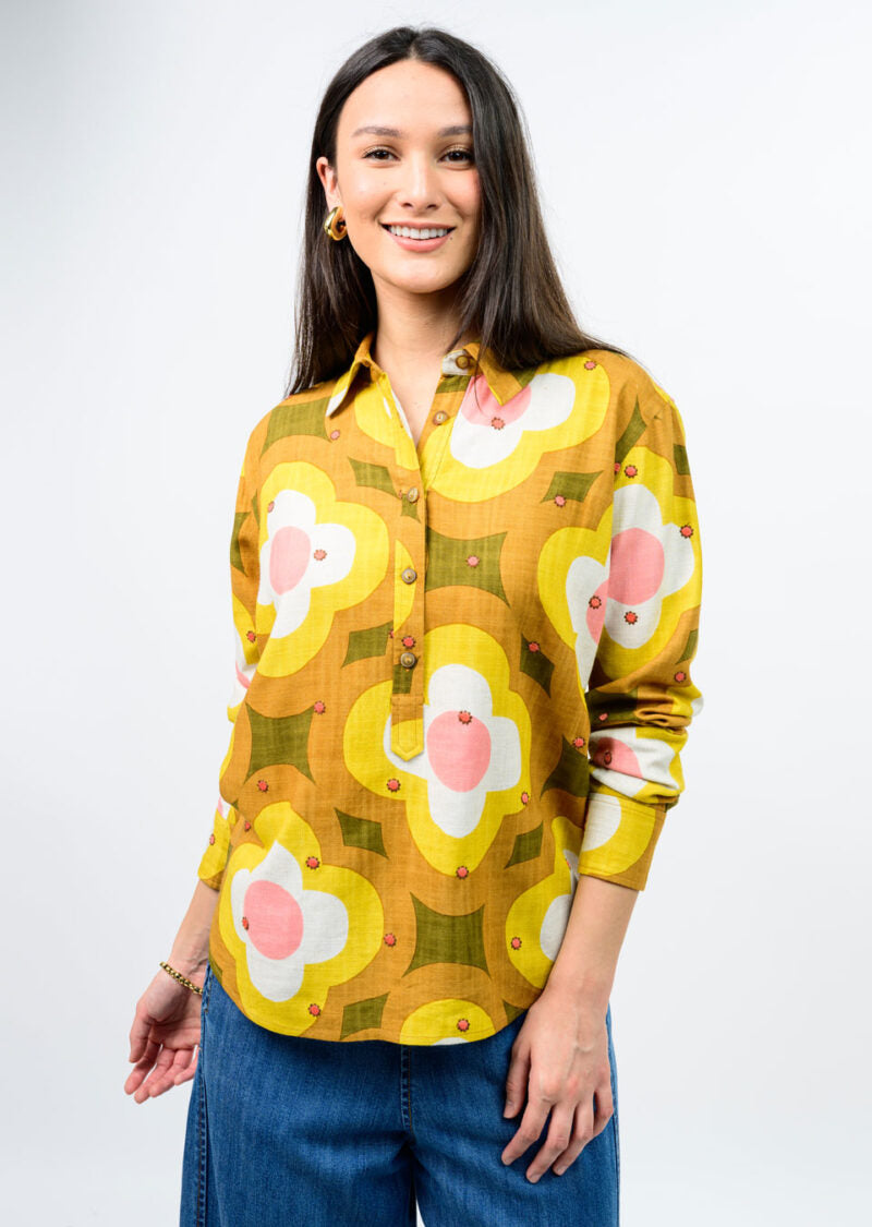 IJ DAISY POPOVER SHIRT 621622