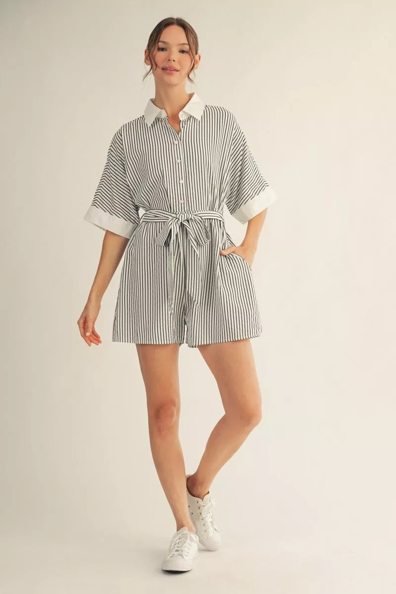 JODIFL IVORY ROMPER G15524