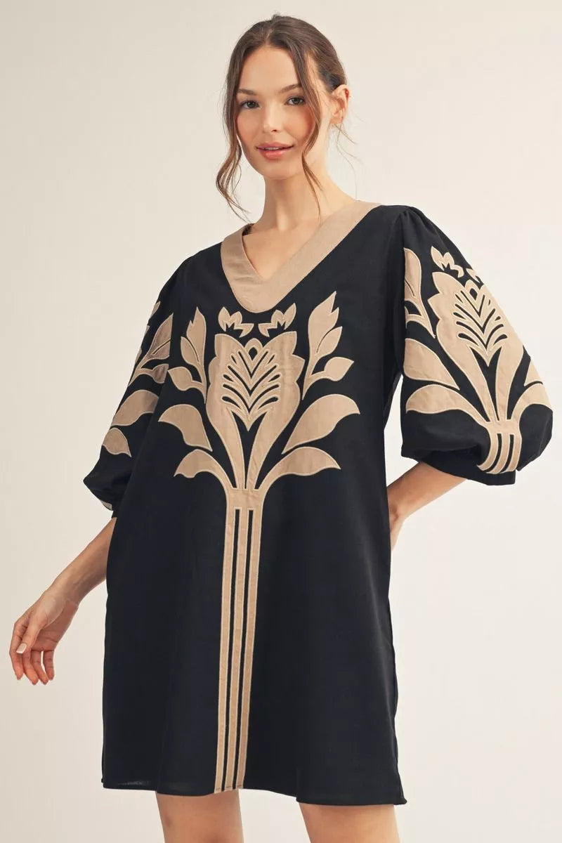 JODIFL BLACK DRESS G50766