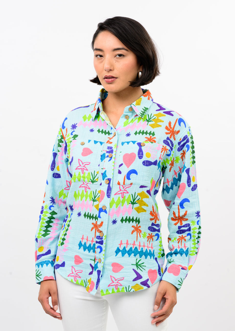 IJ CAMP SHIRT 650456