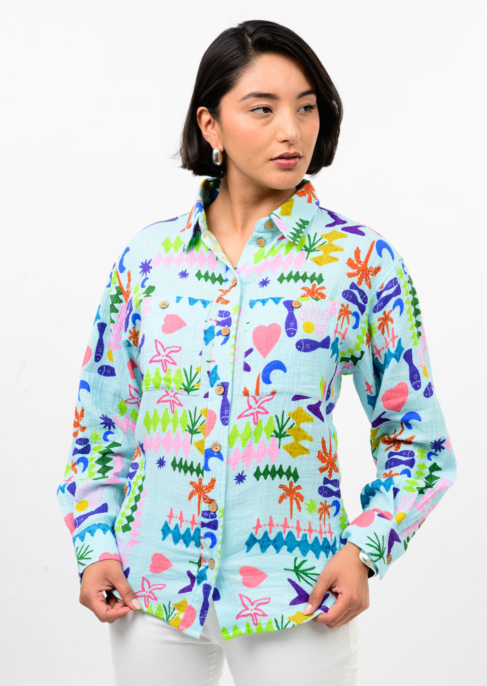IJ CAMP SHIRT 650456