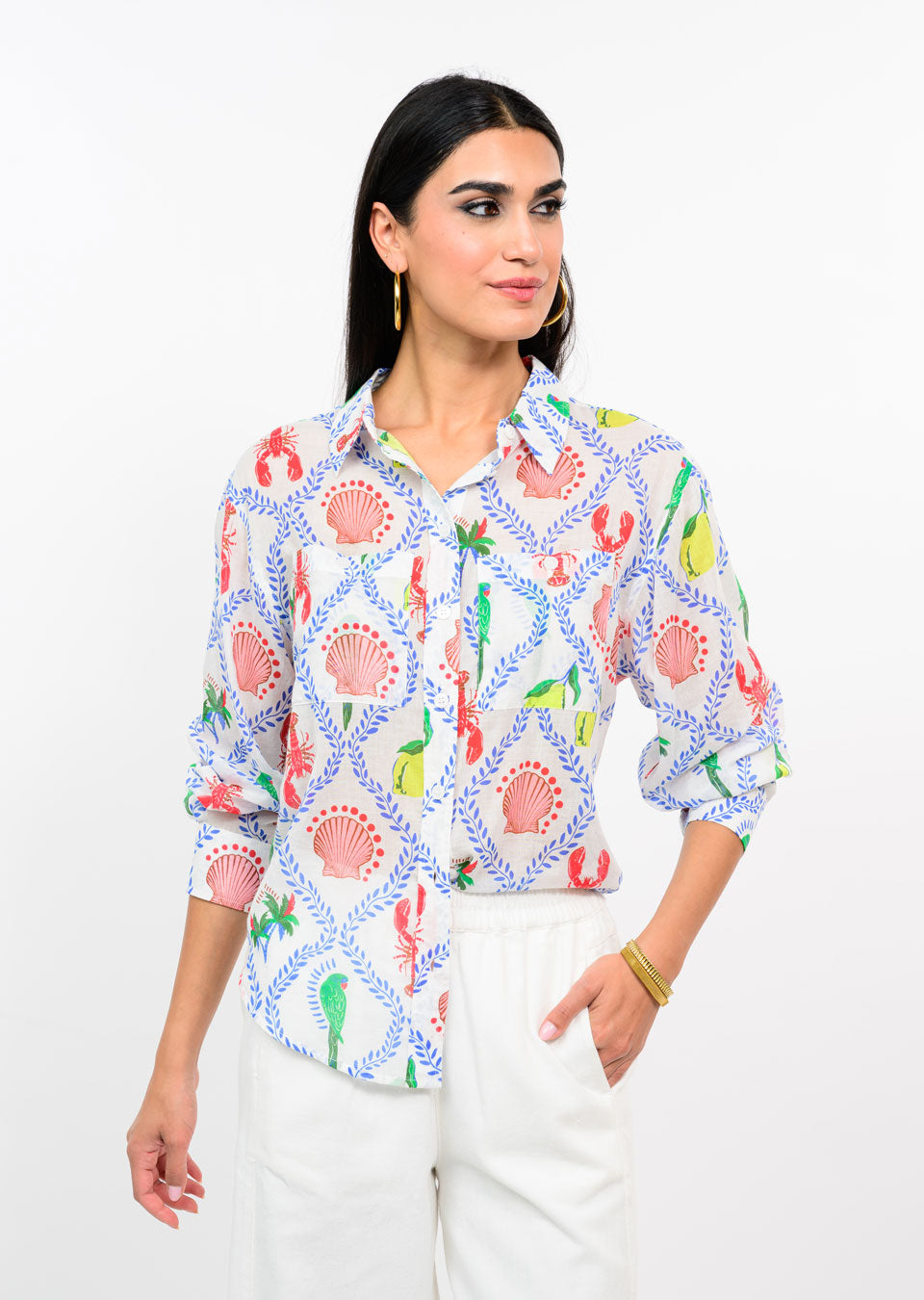 IJ LS CAMP SHIRT 650467