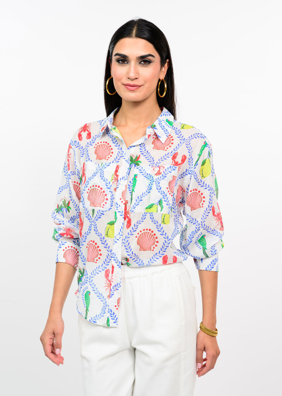 IJ LS CAMP SHIRT 650467