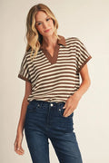 JODIFL BROWN TOP B51300