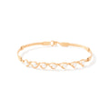 SIMPLE BLESSINGS BRACELET CRYSTAL PEARL 6.5"XS