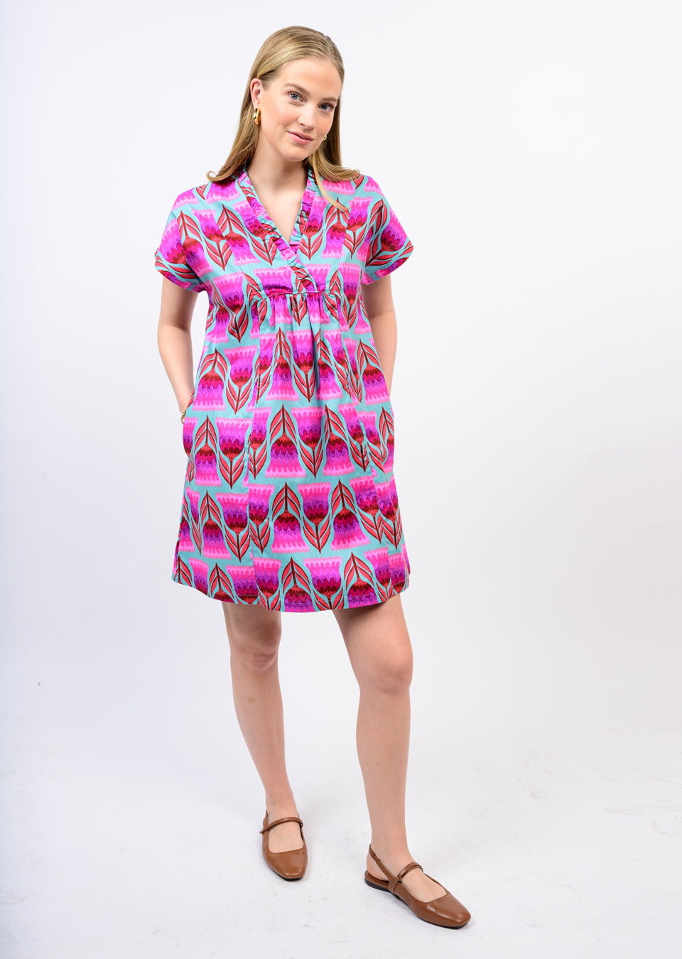 Uncle Frank Tulips Dress 72664