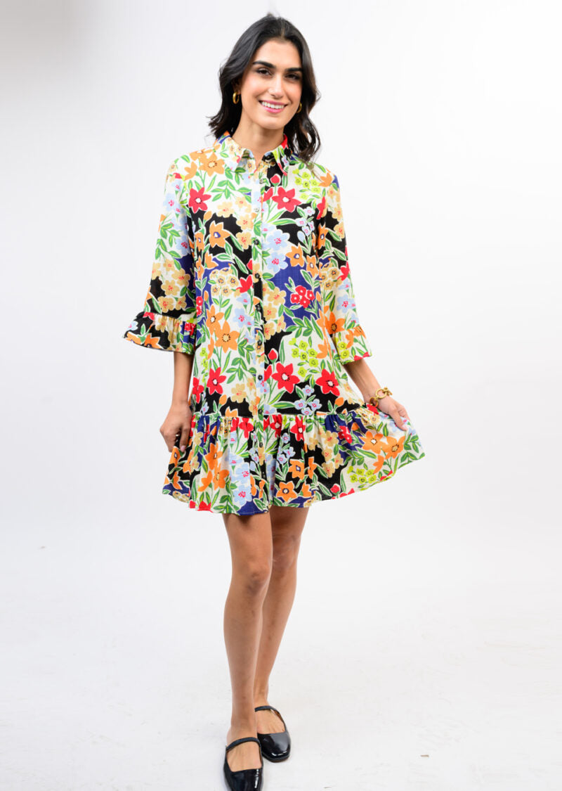 Uncle Frank Ruffle Hems Dress 72669