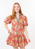 UF LEOP FLOR DRESS 72670