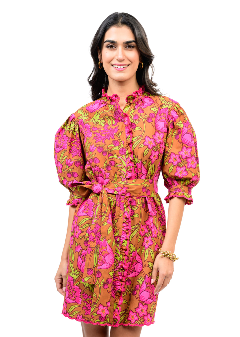 UF TUCKED FRONT ALINE DREEESS 72690