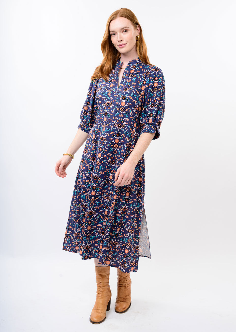 UF Midi Popover Dress 73690