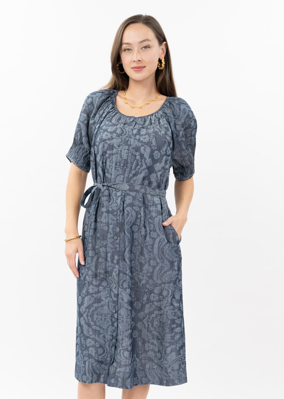UNCLE FRANK DENIM DRESS 74623