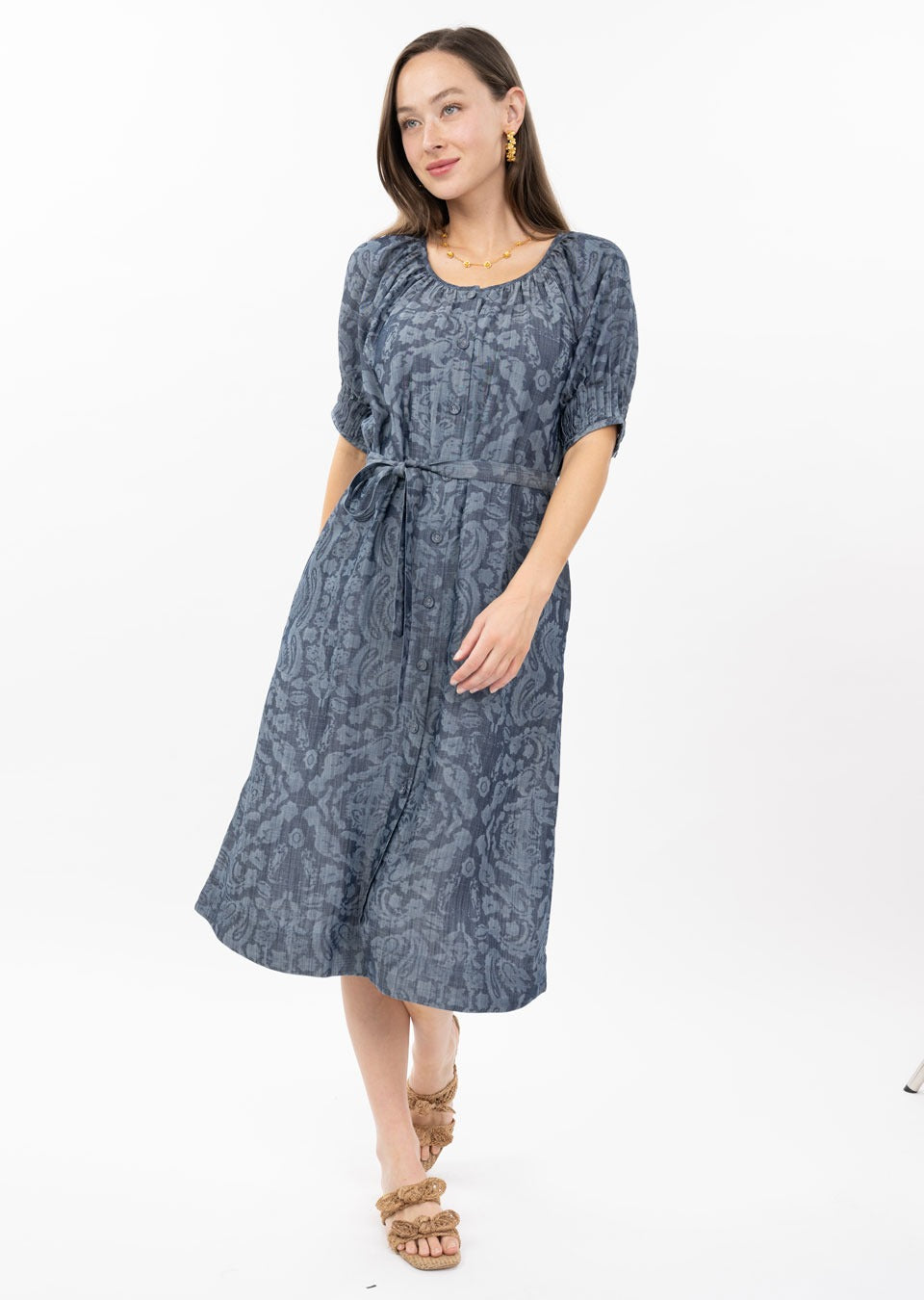 UNCLE FRANK DENIM DRESS 74623