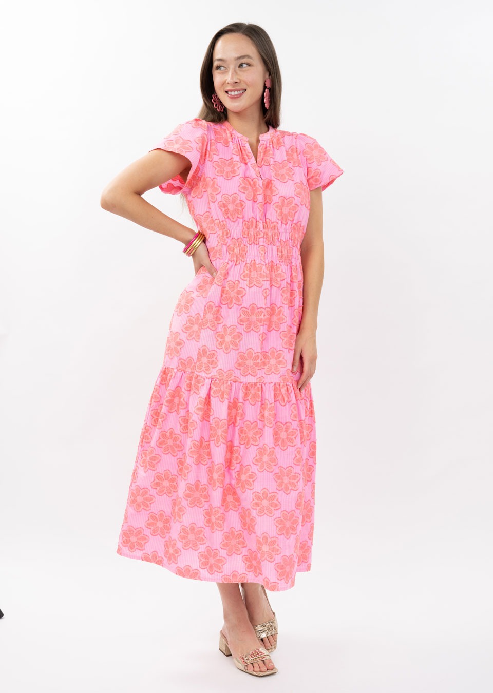 UF CLIP DAISY DRESS 74644