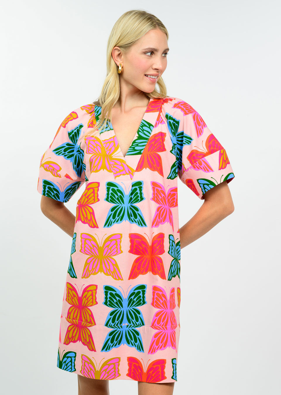 UF BUTTERFLY SHIFT DRESS 75728