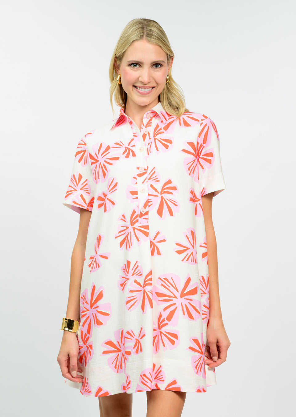 UF SWING SHIRT DRESS 75732