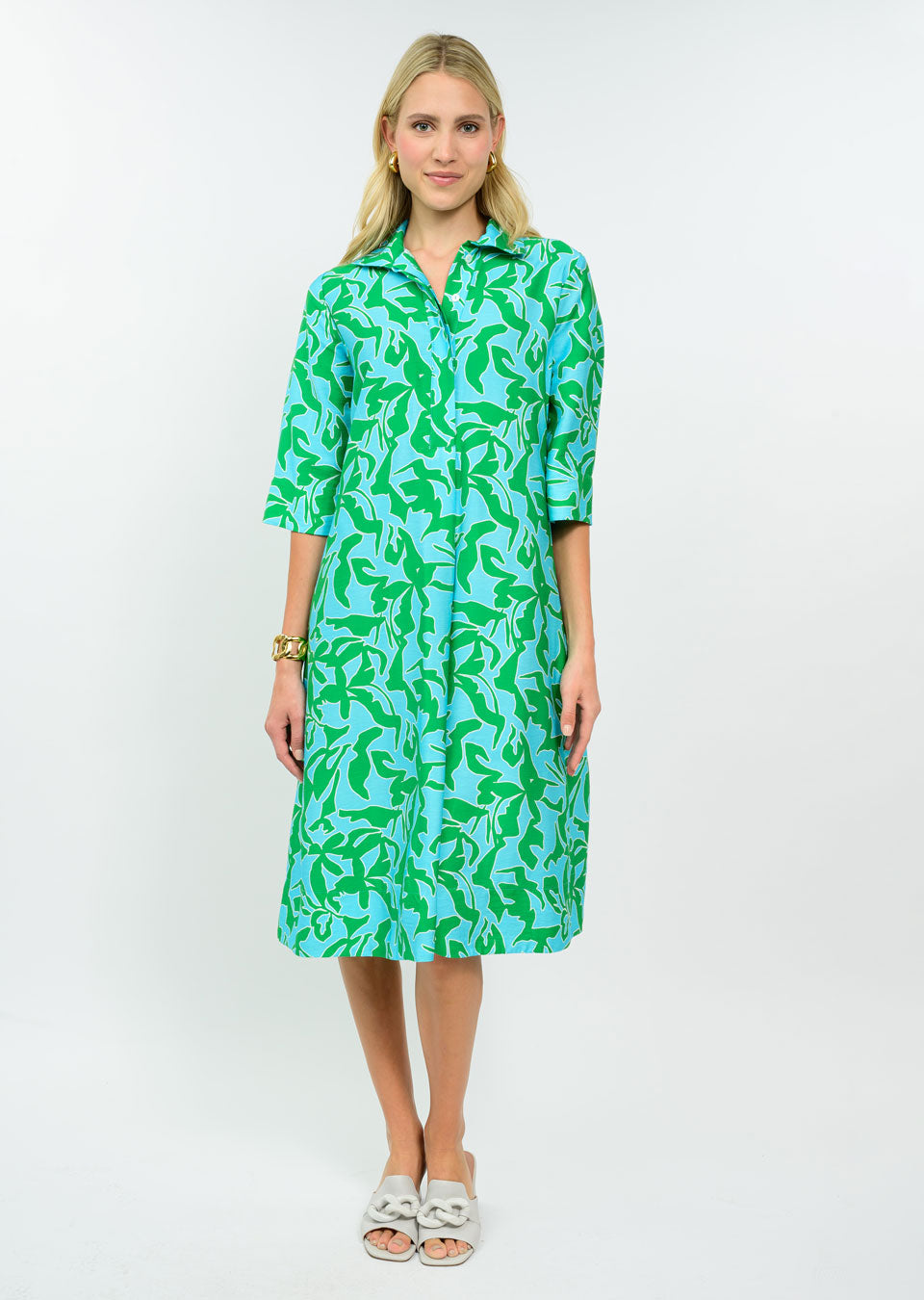 UF MIDI SWING DRESS 75767