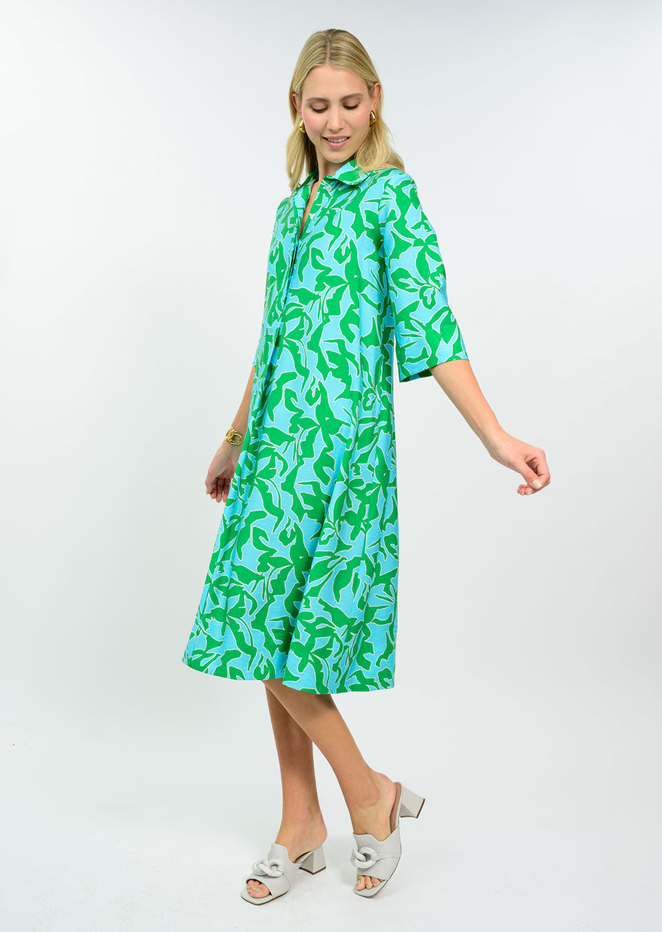 UF MIDI SWING DRESS 75767