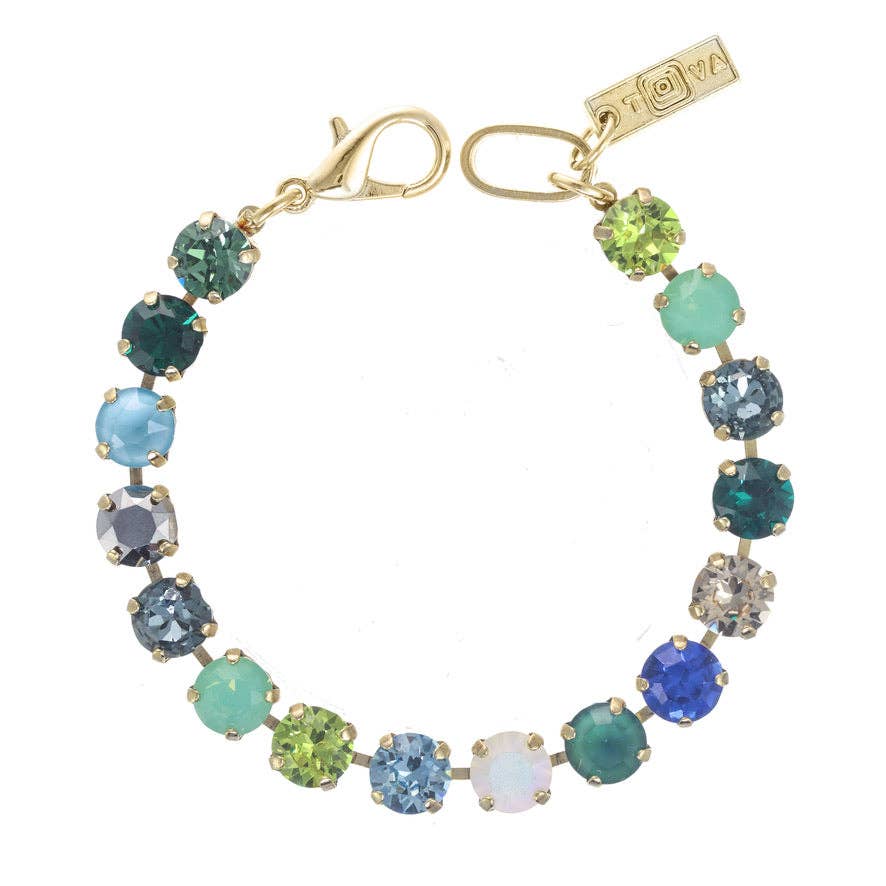 TOVA Izzy Bracelet Blue Green Mix