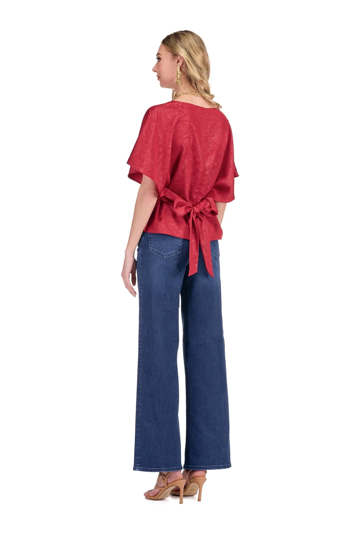 JOYJOYWINE BACK WRAP TOP 80J7697