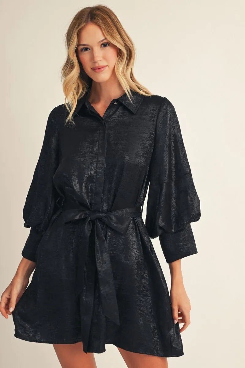 JODIFL G16097 BLACK DRESS