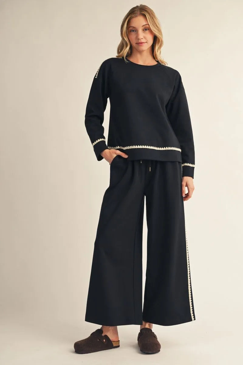 JODIFL BLACK PANTS G51133-BOTTOM