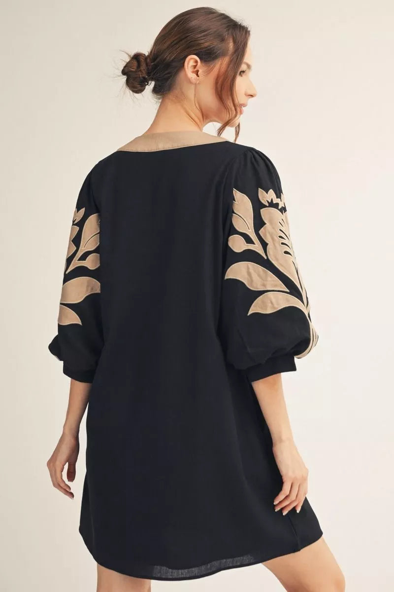 JODIFL BLACK DRESS G50766