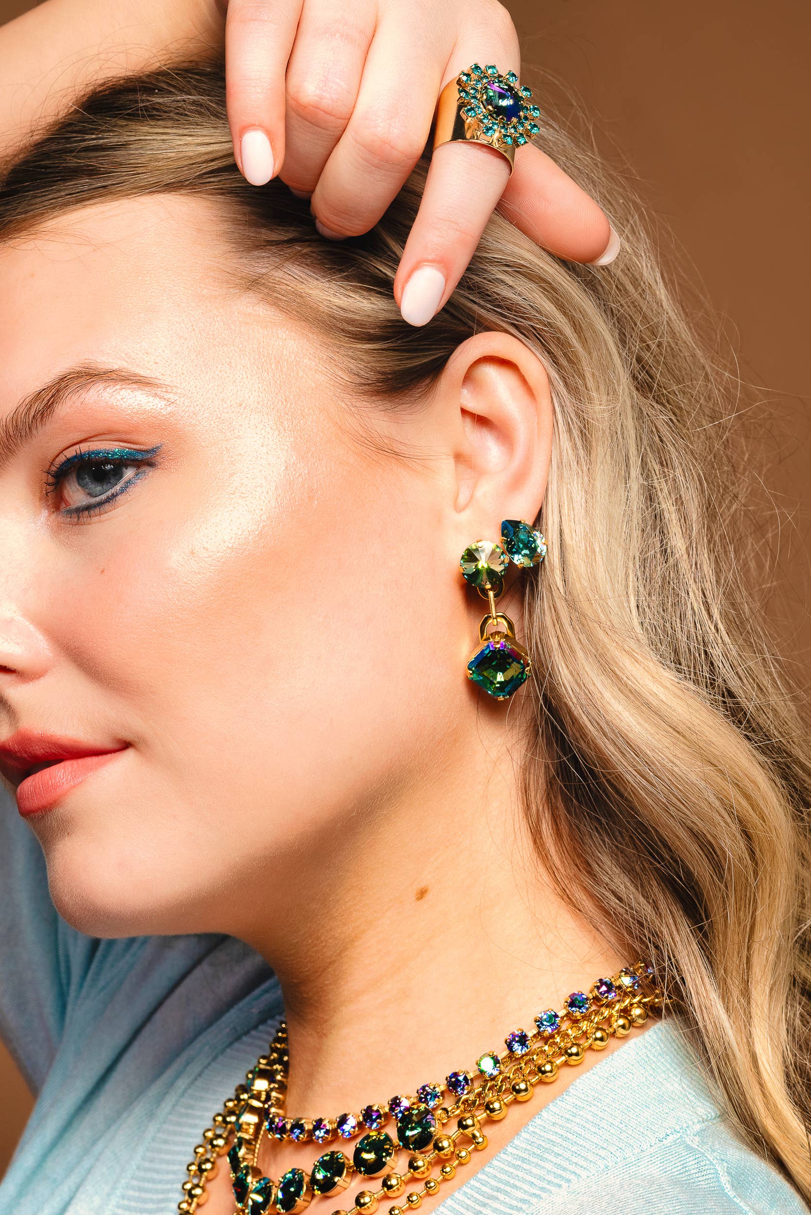 TOVA Lumi Studs in Bohemian Wonderland