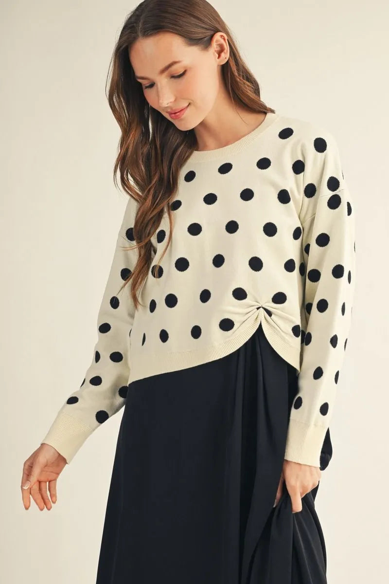 JODIFL IVORY SWEATER