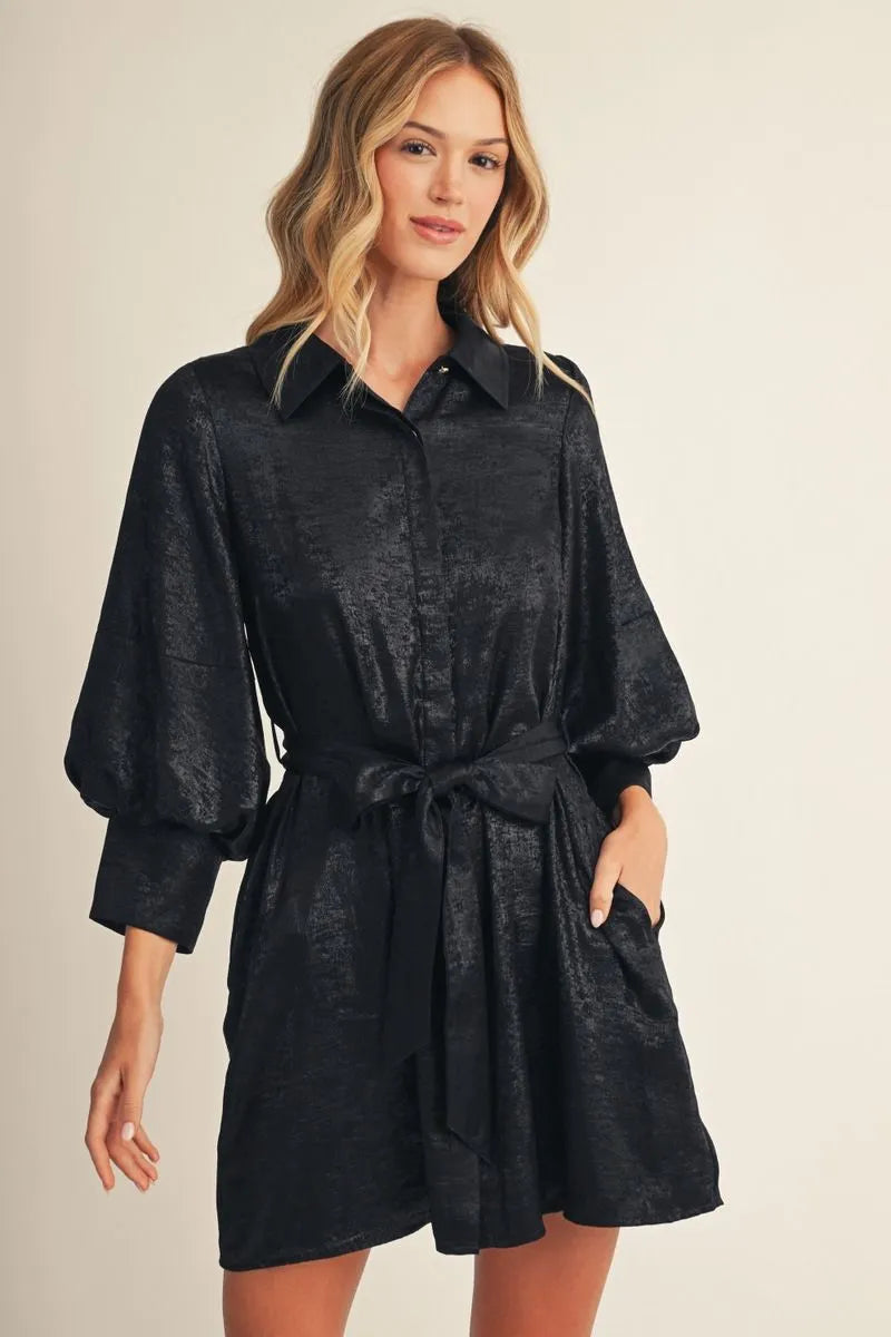 JODIFL G16097 BLACK DRESS