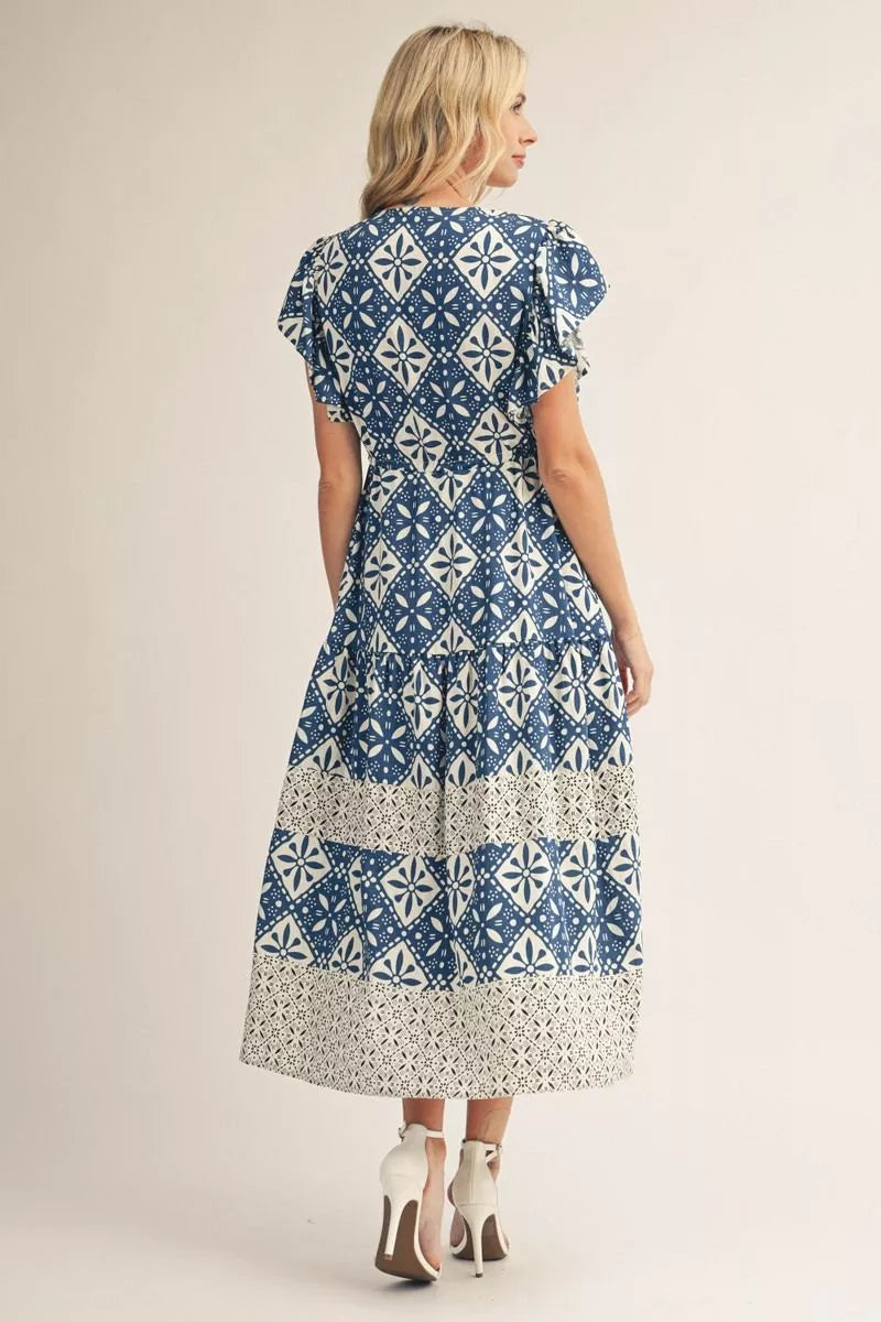 JODIFL BLUE DRESS G15725