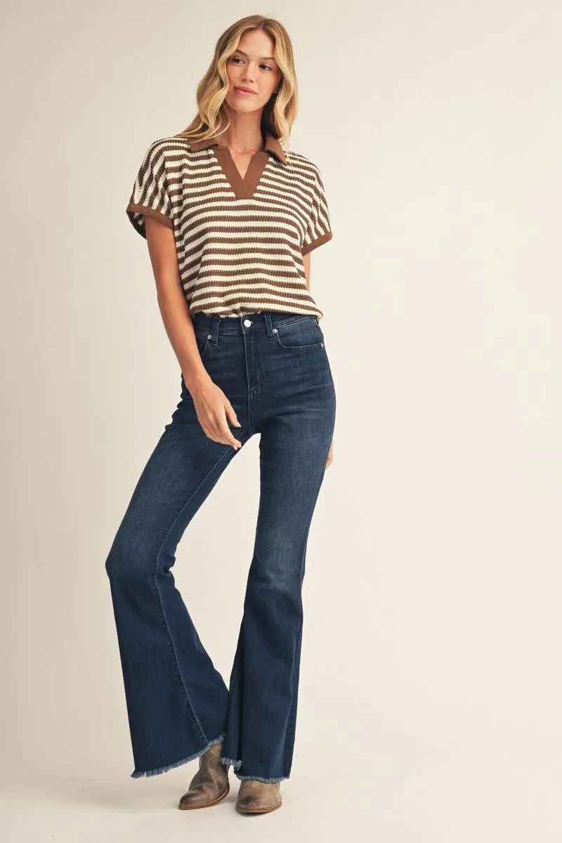 JODIFL BROWN TOP B51300
