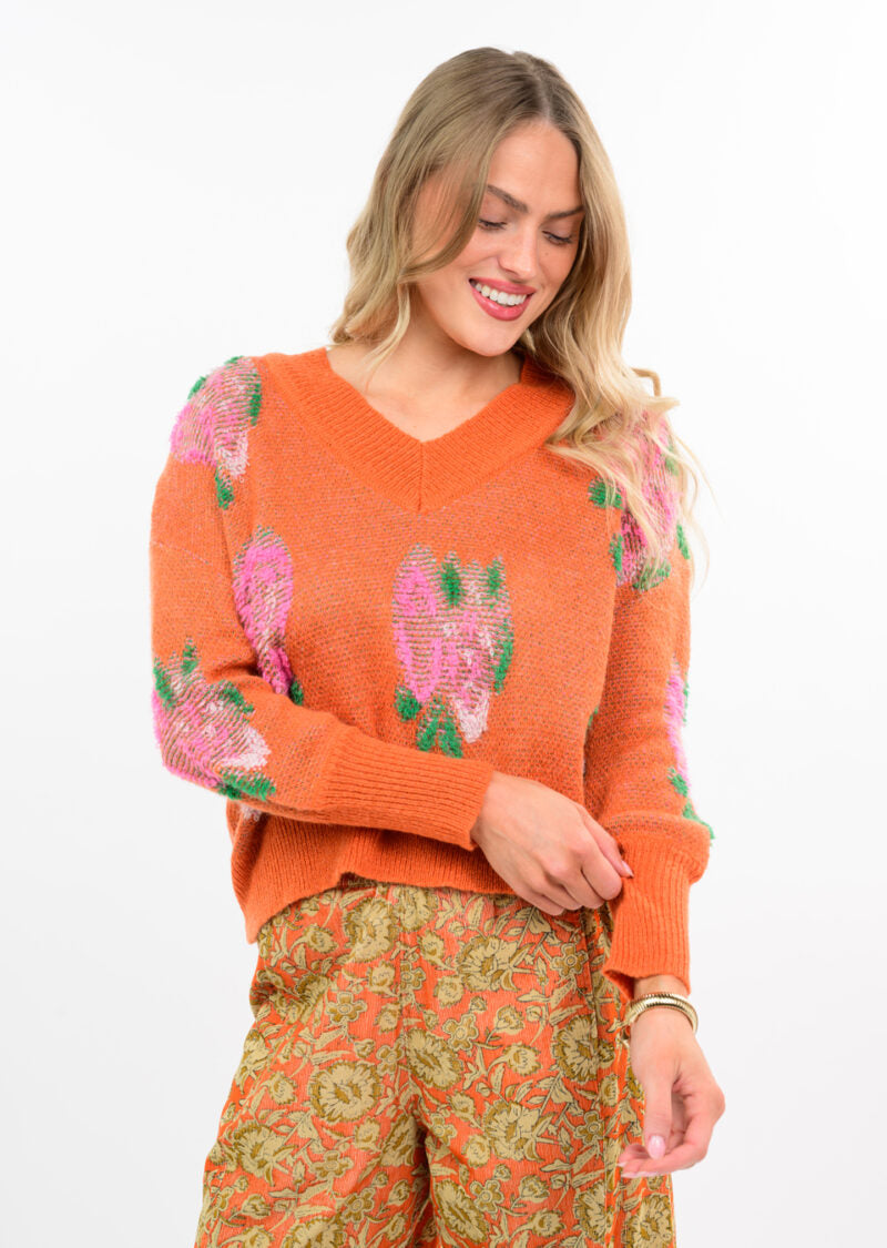 Ivy Jane 3D Floral Sweatshirt 930067