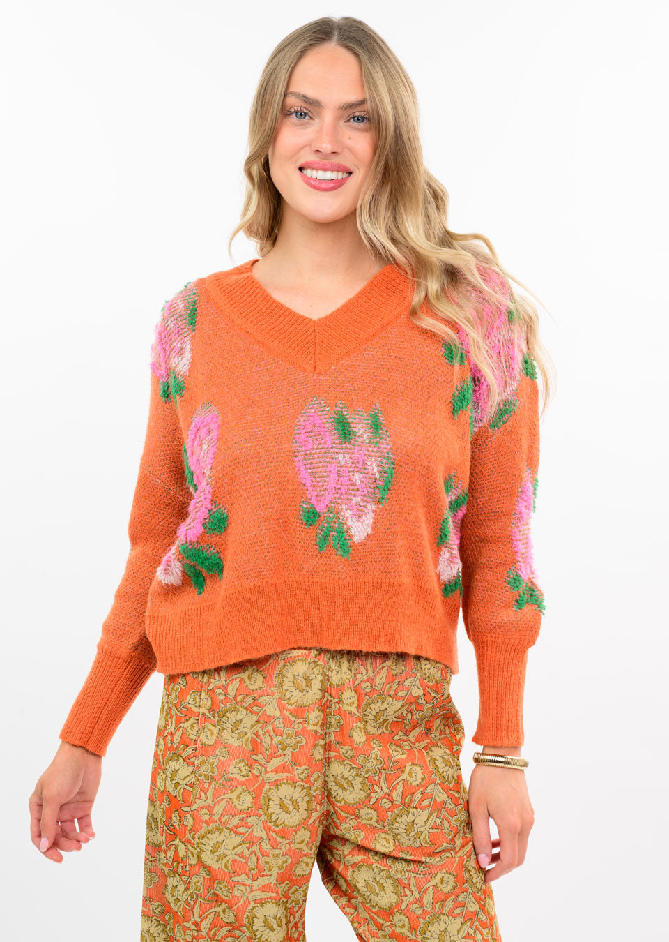 Ivy Jane 3D Floral Sweatshirt 930067