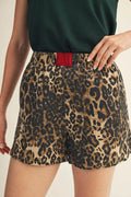 JODIFL LEOPARD SHORTS R7360