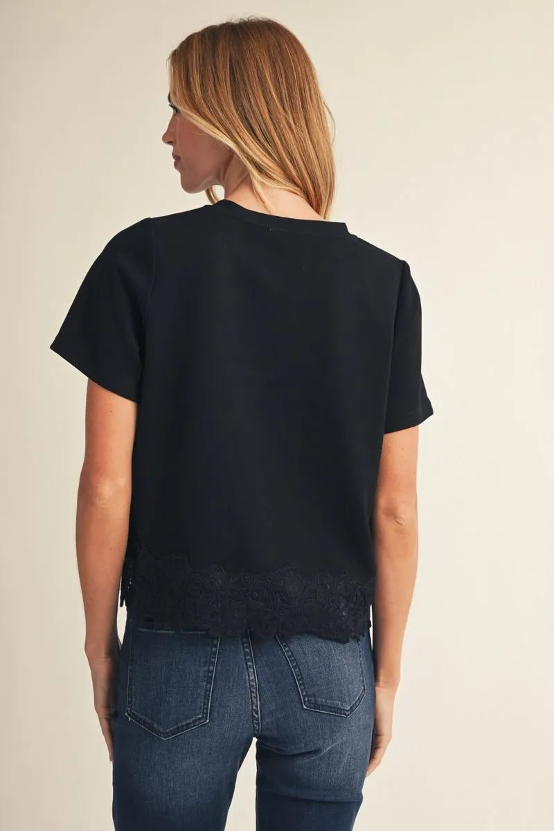 JODIFL V NECK TOP B14330