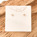 VIRTUE QUAD PEARL STUD EARRINGS 9110QP