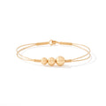 A LOVE THAT REMAINS BRACELET-14K GOLD ARTIST WIRE 7" S/M