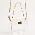 CLEARLY AUDREY PEARL HANDBAG