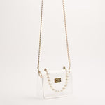 CLEARLY AUDREY PEARL HANDBAG